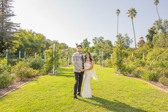 Erick and Yomira wedding, engagement photos at Los Angeles Arboretum & Botanic Garden in Arcadia Ca, images by Gustavo Villarreal Photography, 323-633-8283, www.gvphotoandvideo.com