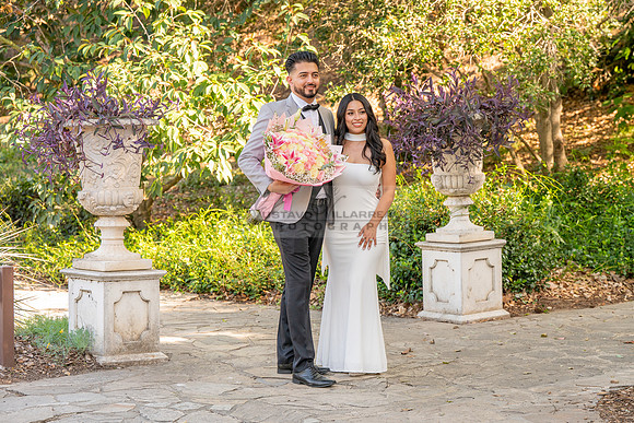 Erick and Yomira wedding, engagement photos at Los Angeles Arboretum & Botanic Garden in Arcadia Ca, images by Gustavo Villarreal Photography, 323-633-8283, www.gvphotoandvideo.com