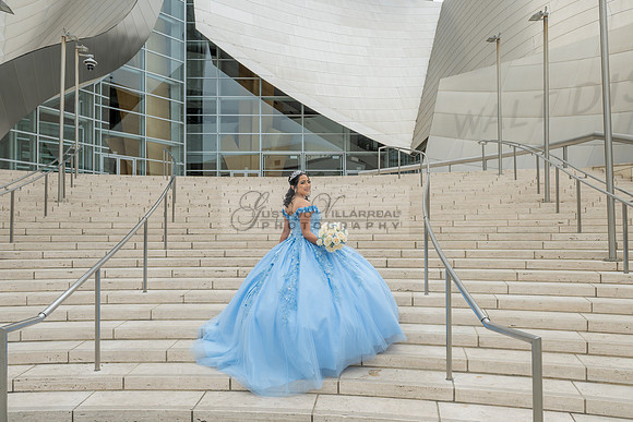 Ximena Citlali quinceanera photoshoot at Walt Disney Concert Hall in Los Angeles Ca. #quinceaneras, #gvphotoandvideo 323-633-8283