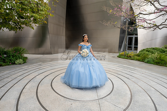 Ximena Citlali quinceanera photoshoot at Walt Disney Concert Hall in Los Angeles Ca. #quinceaneras, #gvphotoandvideo 323-633-8283