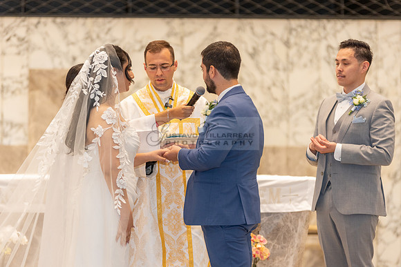 Bryan and Diana wedding ceremony at The Christ Cathedral in Garden Grove Ca, reception at The White House Event Center Anaheim Ca, Gustavo Villarreal photography, videography, 323-633-8283, www.gvphot