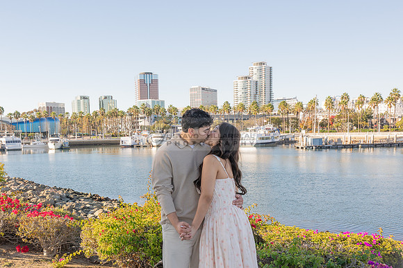 Christopher and Andrea engagement, wedding, photos at Lions Lighthouse in Long Beach California, photographs, images by Gustavo Villarreal photography, 323-633-8283, www.gvphotoandvideo.com