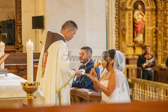 LINK #1-Gustavo and Lupe wedding ceremony at San Vincent Catholic Church in Los Angeles, reception at Blomgren Ranch in Santa Clarita Ca, photography and videography by Gustavo Villarreal, 323-633-828