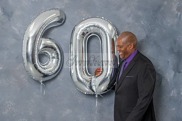 Darron Cunningham 60th Birthday photo session in the studio in Whittier Ca by Gustavo Villarreal Photography, 323-633-8283, www.gvphotoandvideo.com
