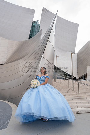 Ximena Citlali quinceanera photoshoot at Walt Disney Concert Hall in Los Angeles Ca. #quinceaneras, #gvphotoandvideo 323-633-8283