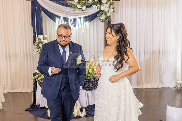 Thalial and Francisco wedding reception at La Mirada Golf course in