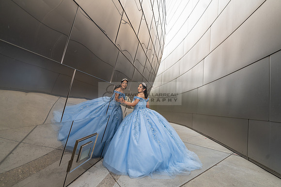 Ximena Citlali quinceanera photoshoot at Walt Disney Concert Hall in Los Angeles Ca. #quinceaneras, #gvphotoandvideo 323-633-8283