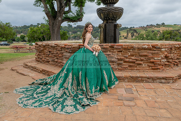 Quinceaneras photoshoot, photographer, videographer at San Luis Rey Mission in Oceanside Ca. 323-633-8283 www.gvphotoandvideo.com