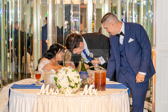 Karina and Raul Wedding celebration, ceremony, reception at The