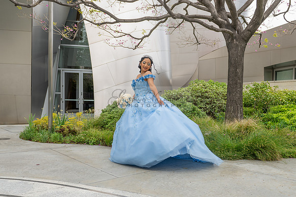 Ximena Citlali quinceanera photoshoot at Walt Disney Concert Hall in Los Angeles Ca. #quinceaneras, #gvphotoandvideo 323-633-8283