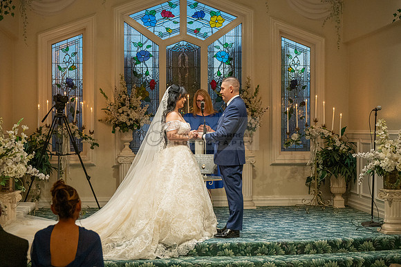 Karina and Raul Wedding celebration, ceremony, reception at The