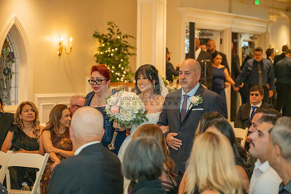 Karina and Raul Wedding celebration, ceremony, reception at The