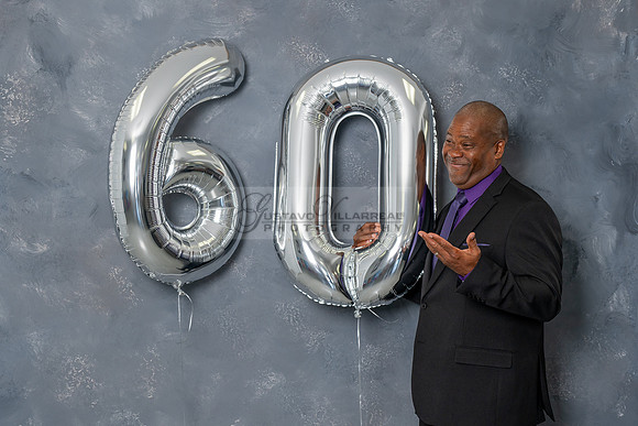 Darron Cunningham 60th Birthday photo session in the studio in Whittier Ca by Gustavo Villarreal Photography, 323-633-8283, www.gvphotoandvideo.com