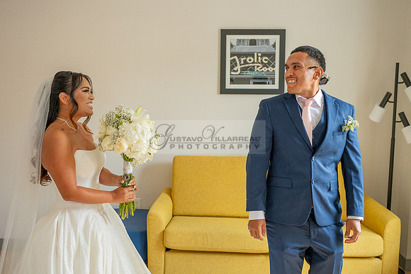 Gustavo and Lupe wedding ceremony at San Vincent Catholic Church