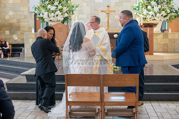 Marcela and Jorge wedding photographer and videographer at Saint
