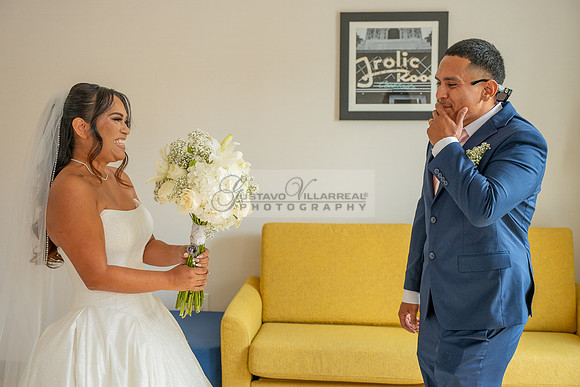 Gustavo and Lupe wedding ceremony at San Vincent Catholic Church