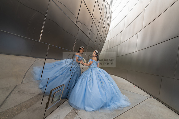 Ximena Citlali quinceanera photoshoot at Walt Disney Concert Hall in Los Angeles Ca. #quinceaneras, #gvphotoandvideo 323-633-8283