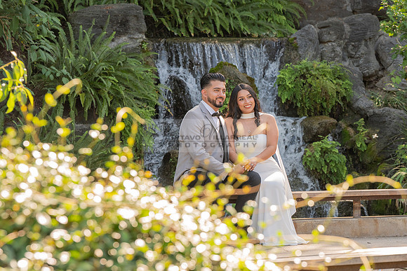 Erick and Yomira wedding, engagement photos at Los Angeles Arboretum & Botanic Garden in Arcadia Ca, images by Gustavo Villarreal Photography, 323-633-8283, www.gvphotoandvideo.com
