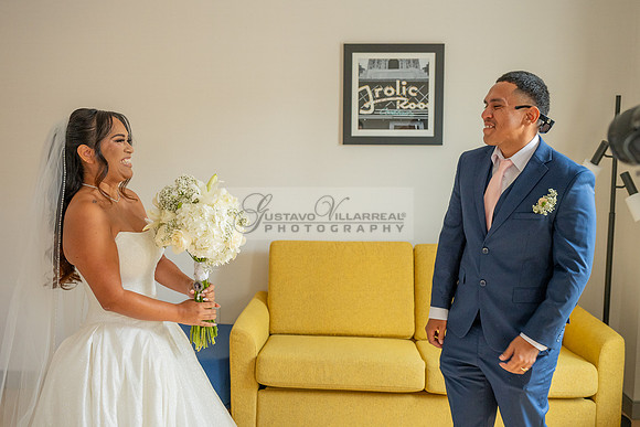 Gustavo and Lupe wedding ceremony at San Vincent Catholic Church