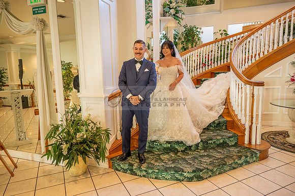Karina and Raul Wedding celebration, ceremony, reception at The