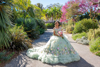 Emma Gutierrez quinceanera photo shoot, videos at South Coast Bo