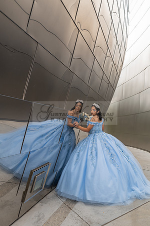 Ximena Citlali quinceanera photoshoot at Walt Disney Concert Hall in Los Angeles Ca. #quinceaneras, #gvphotoandvideo 323-633-8283