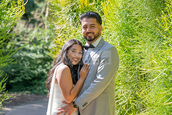 Erick and Yomira wedding, engagement photos at Los Angeles Arbor