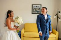 Gustavo and Lupe wedding ceremony at San Vincent Catholic Church