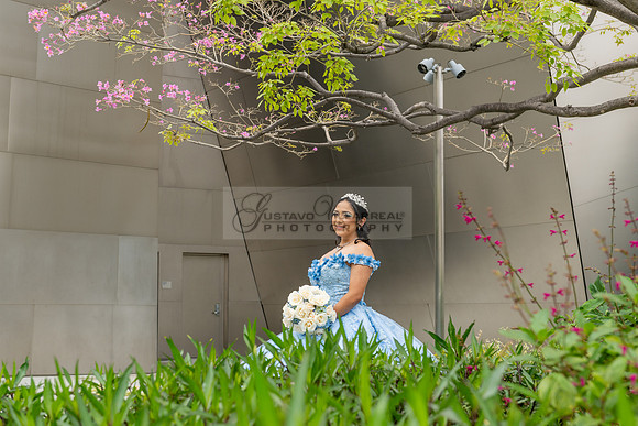Ximena Citlali quinceanera photoshoot at Walt Disney Concert Hall in Los Angeles Ca. #quinceaneras, #gvphotoandvideo 323-633-8283