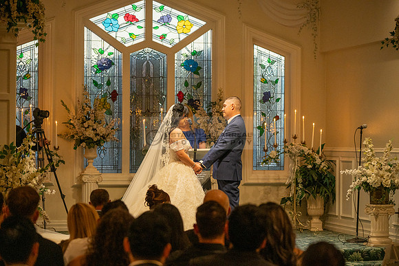 Karina and Raul Wedding celebration, ceremony, reception at The