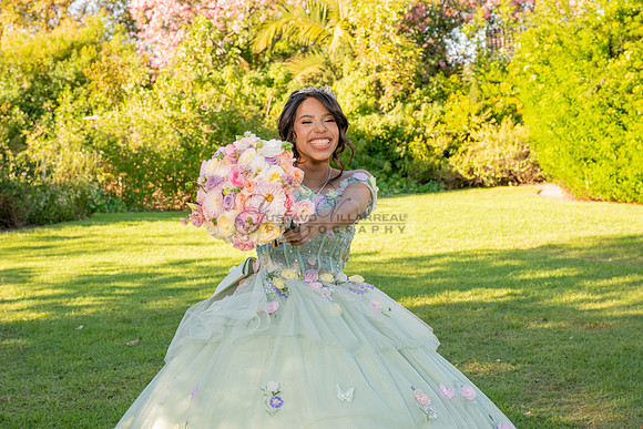 Emma Gutierrez quinceanera photo shoot, videos at South Coast Botanic Garden in Palos Verdes States Ca by Gustavo Villarreal Photography, 323-633-8283, www.gvphotoandvideo.com