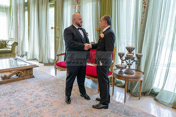 Ana Gabriela and Giovan wedding celebration, reception at Temple
