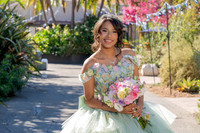 Emma Gutierrez quinceanera photo shoot, videos at South Coast Bo