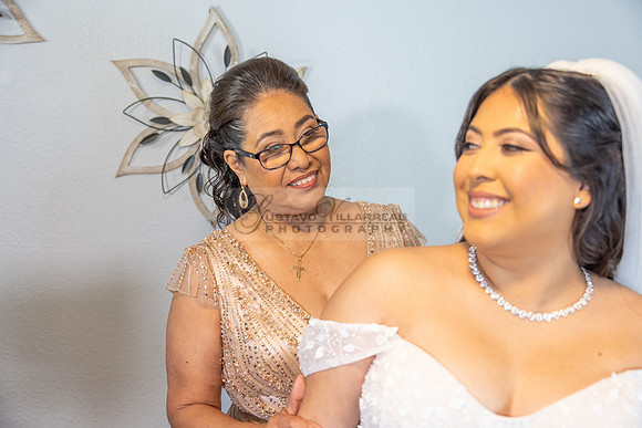 Thalial and Francisco wedding reception at La Mirada Golf course in