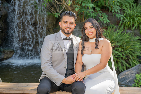 Erick and Yomira wedding, engagement photos at Los Angeles Arboretum & Botanic Garden in Arcadia Ca, images by Gustavo Villarreal Photography, 323-633-8283, www.gvphotoandvideo.com