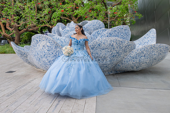 Ximena Citlali quinceanera photoshoot at Walt Disney Concert Hall in Los Angeles Ca. #quinceaneras, #gvphotoandvideo 323-633-8283