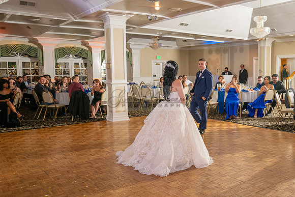 Karina and Raul Wedding celebration, ceremony, reception at The