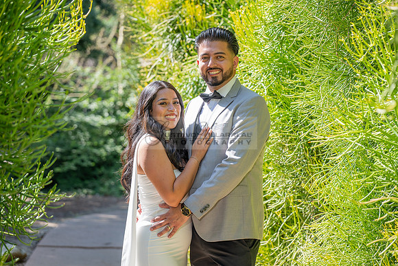 Erick and Yomira wedding, engagement photos at Los Angeles Arbor