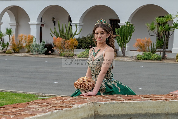 Quinceaneras photoshoot, photographer, videographer at San Luis Rey Mission in Oceanside Ca. 323-633-8283 www.gvphotoandvideo.com