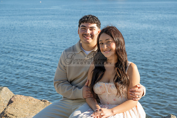 Christopher and Andrea engagement, wedding, photos at Lions Lighthouse in Long Beach California, photographs, images by Gustavo Villarreal photography, 323-633-8283, www.gvphotoandvideo.com