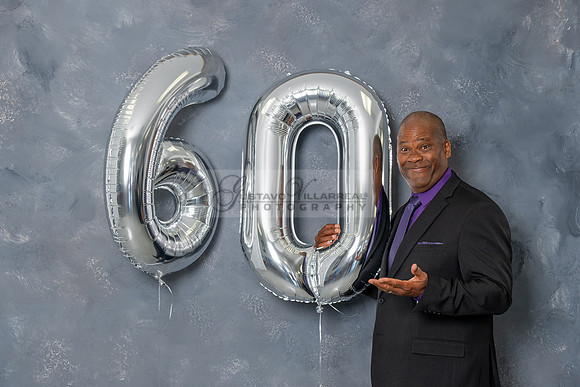 Darron Cunningham 60th Birthday photo session in the studio in Whittier Ca by Gustavo Villarreal Photography, 323-633-8283, www.gvphotoandvideo.com