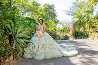Emma Gutierrez quinceanera photo shoot, videos at South Coast Bo