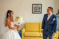Gustavo and Lupe wedding ceremony at San Vincent Catholic Church