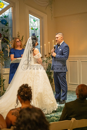 Karina and Raul Wedding celebration, ceremony, reception at The