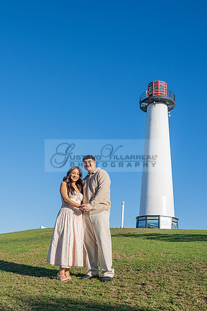 Christopher and Andrea engagement, wedding, photos at Lions Lighthouse in Long Beach California, photographs, images by Gustavo Villarreal photography, 323-633-8283, www.gvphotoandvideo.com