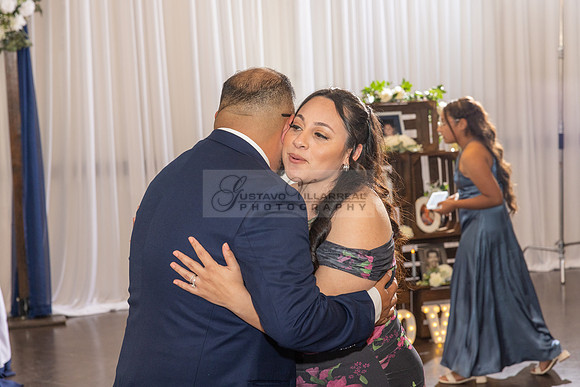 Thalial and Francisco wedding reception at La Mirada Golf course in