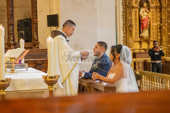 LINK #1-Gustavo and Lupe wedding ceremony at San Vincent Catholic Church in Los Angeles, reception at Blomgren Ranch in Santa Clarita Ca, photography and videography by Gustavo Villarreal, 323-633-828