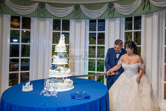 Karina and Raul Wedding celebration, ceremony, reception at The