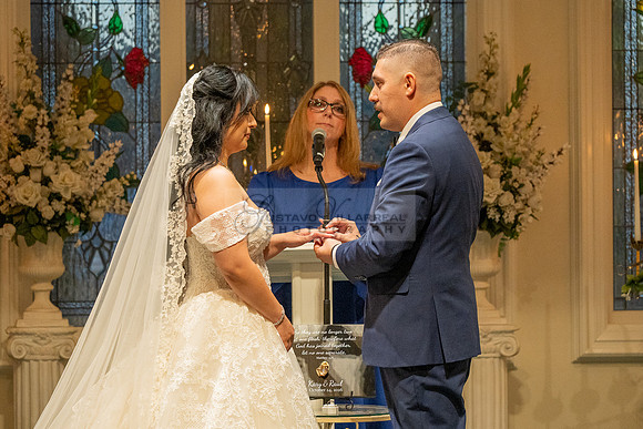 Karina and Raul Wedding celebration, ceremony, reception at The