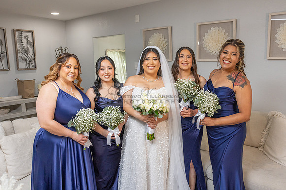 Thalial and Francisco wedding reception at La Mirada Golf course in